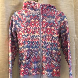 Ivivva zip-up hooded sweatshirt